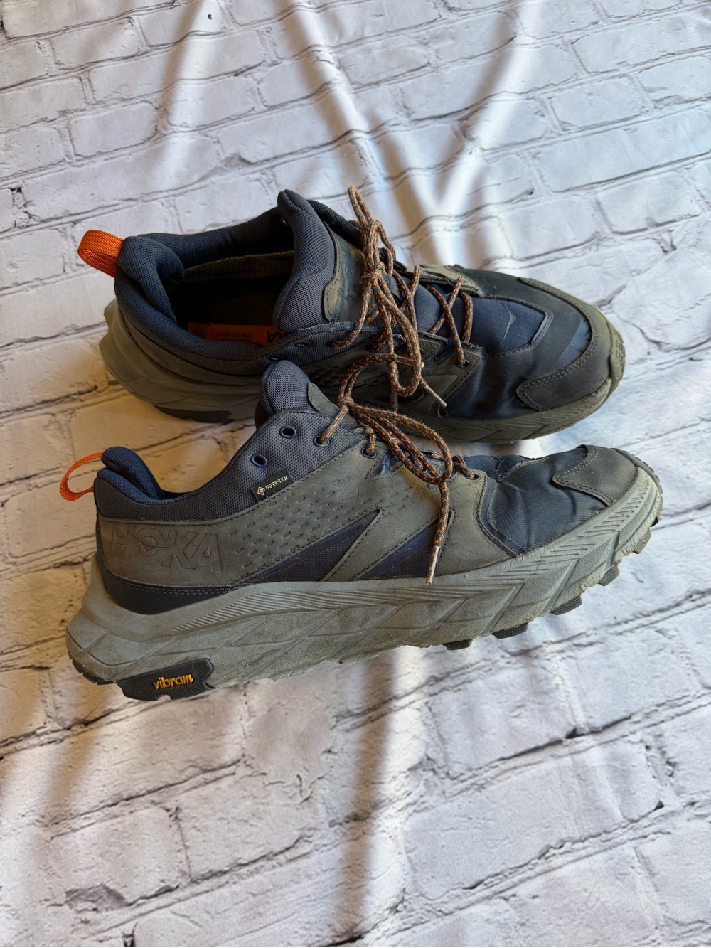 Hoka One one Anacapa Low GTX Trail Gore Tex Gorpcore Running Shoes 12.5 Men’s